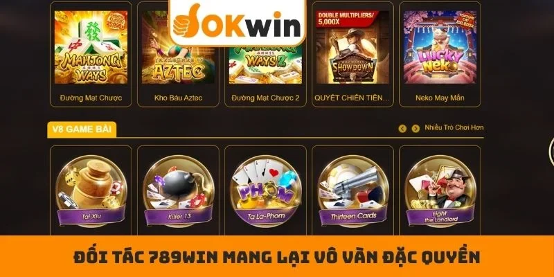 Đối tác 789WIN mang lại vô vàn đặc quyền
