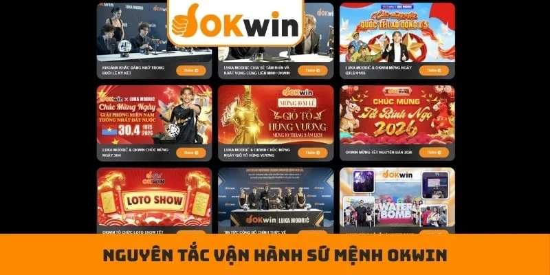 Nguyên tắc vận hành sứ mệnh OKWIN